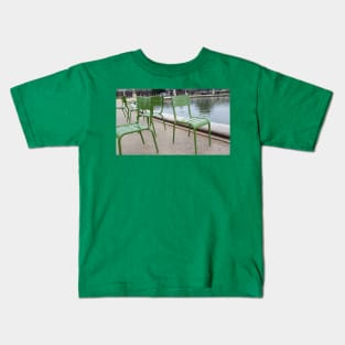 Paris Tuileries Garden Chairs Kids T-Shirt